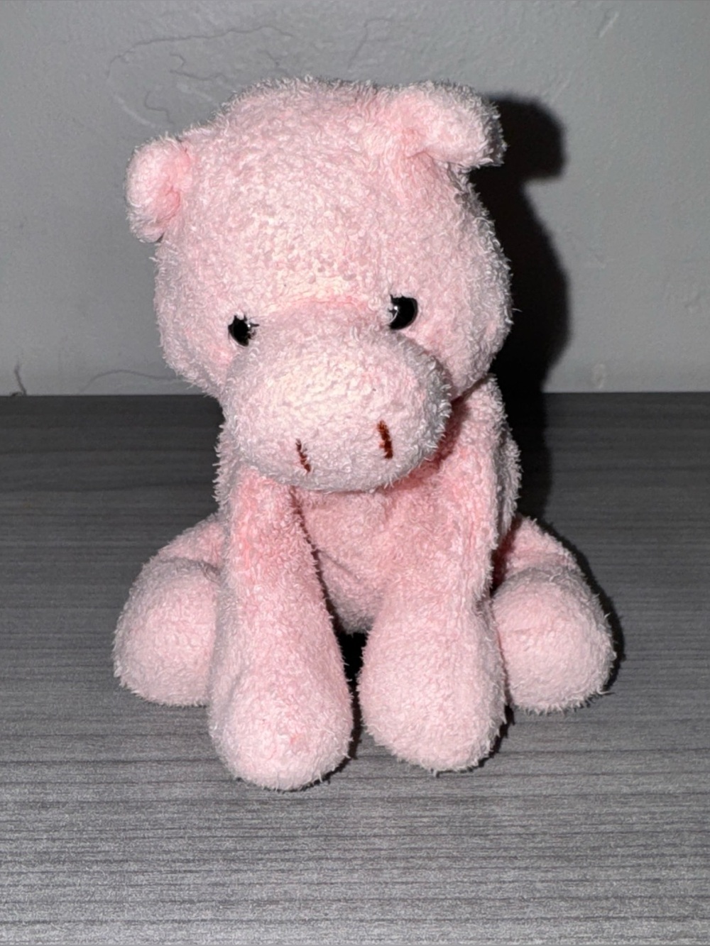 Russ Berrie Luv Pets Perky Pig Plush 5” Pink Mini Beanie Toy Collectable